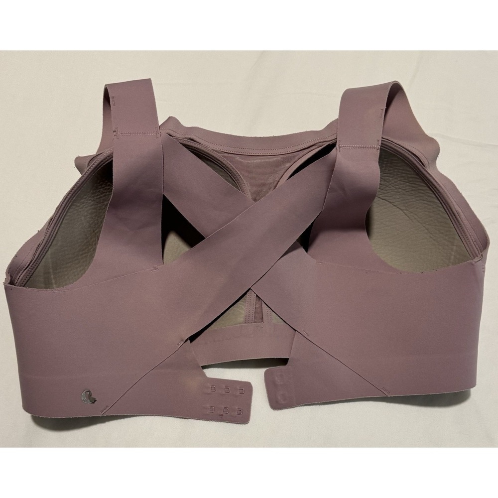 Lululemon Enlite High Support Bra Athletic Lilac Purple Back Closure 38DD - Picture 7 of 7